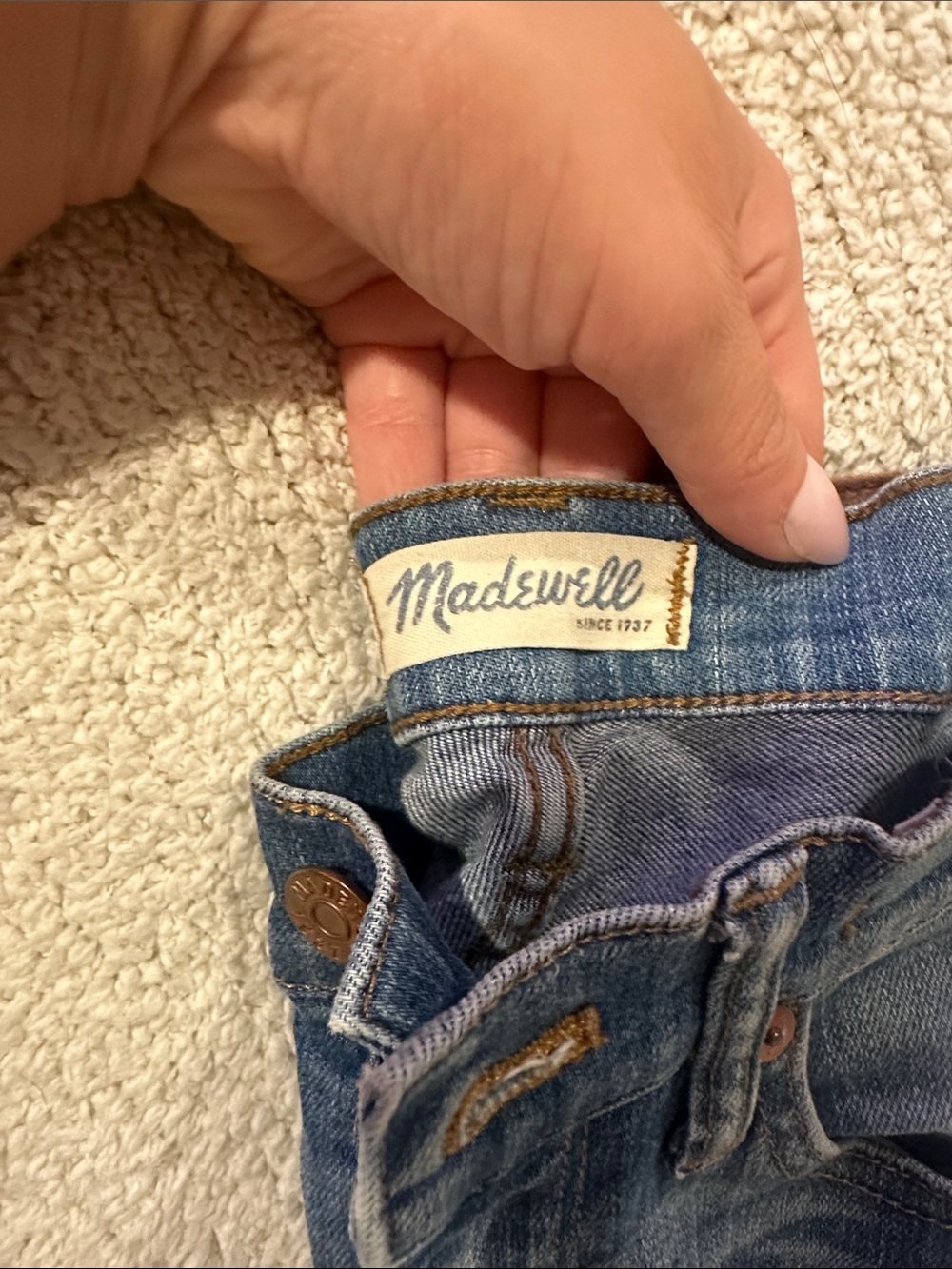 Madewell High Riser Skinny Jean - Picture 2 of 3